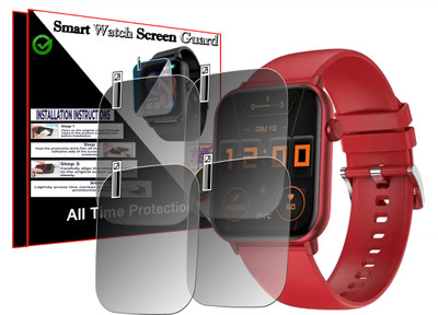 EZGER Screen Guard for Fire-Boltt Ninja Fit Smartwatch(Pack of 4)