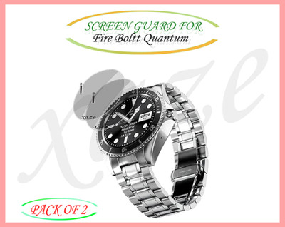 XAZE Screen Guard for Fire Boltt Quantum Smartwatch(Pack of 2)