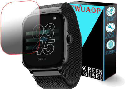 TWUAOP Screen Guard for BOAT WAVE ULTIMA CHRONOS SMARTWATCH(Pack of 1)