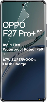 DORADO SHIELD Screen Guard for OPPO F27 Pro Plus ( Not a Tempered Glass, it’s a Nano Fiber Unbreakable Membrane)(Pack of 1)