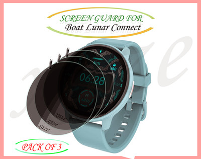 XAZE Screen Guard for Boat Lunar Connect(Pack of 3)