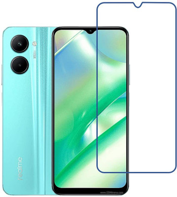 DVTECH Screen Guard for 9H Crystal Clear View realme C33(Pack of 1)
