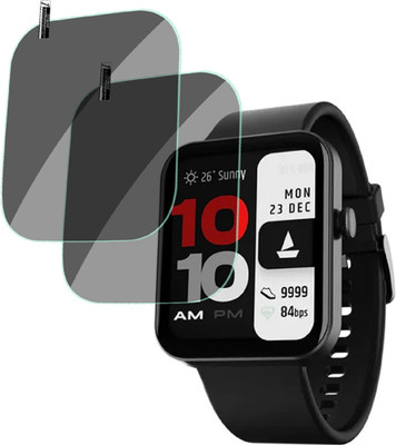 XAZE Screen Guard for boAt Wave Stride Voice Smartwatch(Pack of 2)