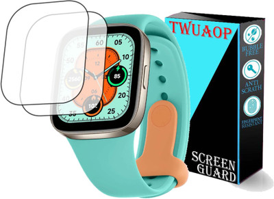 TWUAOP Screen Guard for REDMI WATCH 3 SMARTWATCH(Pack of 2)