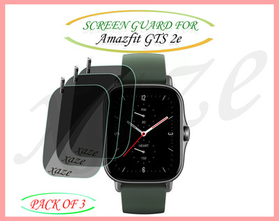 XAZE Screen Guard for Amazfit GTS 2e Smartwatch(Pack of 3)