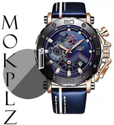 MOKPLZ Screen Guard for LIGE MEANS ANALOG QUARTZ WATCH(Pack of 1)