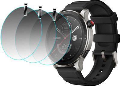 TWUAOP Screen Guard for AMAZFIT GTR 4(Pack of 3)