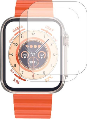 LIGHTWINGS Screen Guard for Fire-Boltt Supernova 1.78 inch SmartWatch(Pack of 2)
