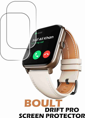 Olonga Screen Guard for BOULT DRIFT PRO SMARTWATCH(Pack of 2)