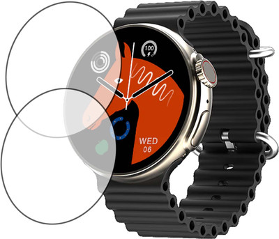 TWUAOP Screen Guard for FIRE BOLTT CYCLONE SMARTWATCH(Pack of 2)