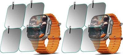CMR Screen Guard for Edge To Edge Smartwatch Screen Guard 9h Resistant Screen Guard Surface Screen (Pack Of 8) Screen Guard Only Tempered Glass Guard for fire boltt epic plus (Pack of 8) Only Smartwatch Screen Guard (Pack Of 8) Screen Guard(Pack of 8)