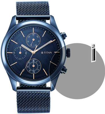 MOKPLZ Screen Guard for TITAN ANALOG BLUE DIAL(Pack of 1)