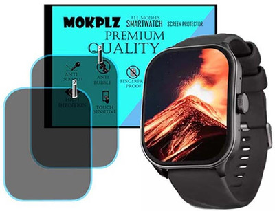 MOKPLZ Screen Guard for FASTRACK REVOLTT FS1 PRO SMARTWATCH(Pack of 2)