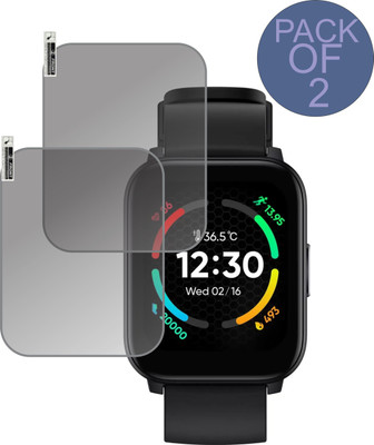 chakoor Screen Guard for Realme Techlife watch s100 SMARTWATCH(Pack of 2)