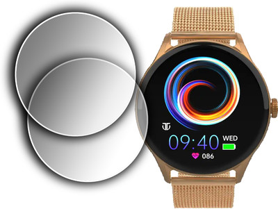 ejzatex Screen Guard for TITAN EVOKE SMARTWATCH, SCREEN GUARD(Pack of 2)