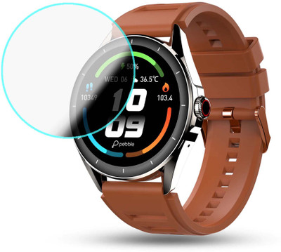 MOKPLZ Screen Guard for PEBBLE COSMOS VALOR SMARTWATCH(Pack of 1)