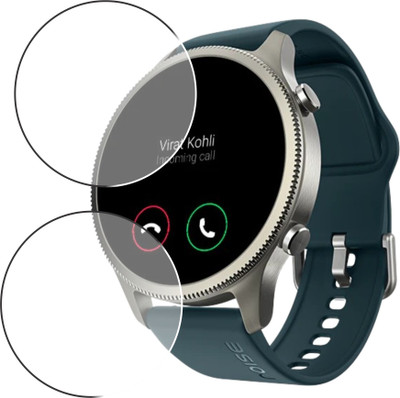 chakoor Screen Guard for NoiseFit Halo AMOLED Smartwatch(Pack of 2)