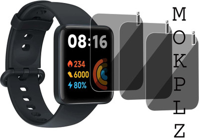 MOKPLZ Screen Guard for XIAOMI REDMI WATCH 2(Pack of 3)