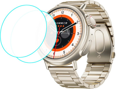 TWUAOP Screen Guard for HAMMER ACTIVE 3.0 SMARTWATCH(Pack of 2)
