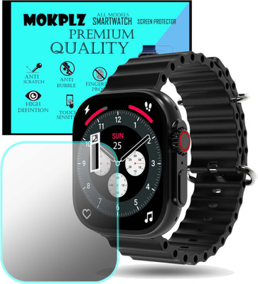 MOKPLZ Screen Guard for PEBBLE CREST 2.02 SMARTWATCH(Pack of 1)