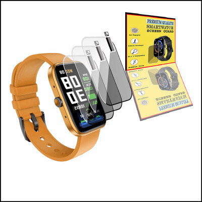EZGER Screen Guard for FIRE BOLTT JAGUAR Smartwatch(Pack of 3)