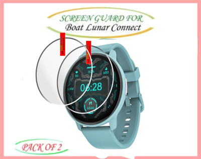 ICROMECK Screen Guard for boAt Lunar Connect Smartwatch(Pack of 2)
