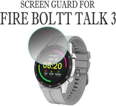 YCHROZE Screen Guard for Fire Boltt Talk 3 32.5MM(Pack of 1)