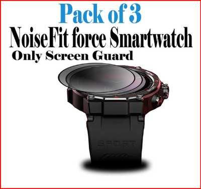 daffin Screen Guard for NoiseFit Force(Pack of 3)