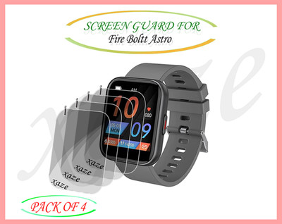 XAZE Screen Guard for Fire Boltt Astro Smartwatch(Pack of 4)
