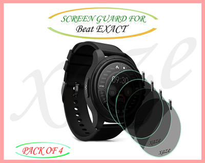 XAZE Screen Guard for Beat EXACT Smartwatch(Pack of 4)