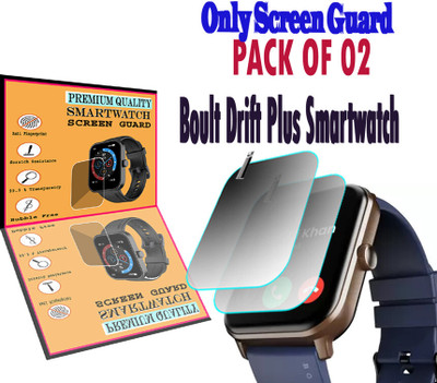 daffin Screen Guard for Boult Drift+(Pack of 2)