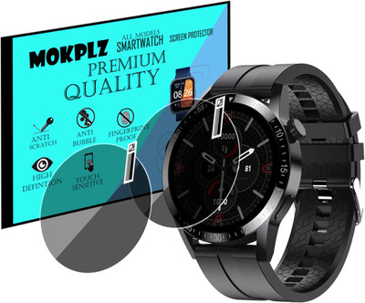 MOKPLZ Screen Guard for FIRE BOLTT TALK ULTRA SMARTWATCH(Pack of 2)