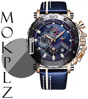 MOKPLZ Screen Guard for LIGE MEANS ANALOG QUARTZ WATCH(Pack of 1)