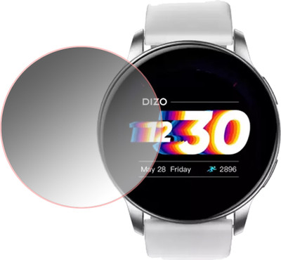 EJZATI Edge To Edge Screen Guard for DIZO WATCH R SMARTWATCH SCREEN GUARD(Pack of 1)