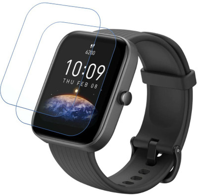 DVMART Screen Guard for (PO2) Amazfit Bip 3 Pro(Pack of 2)