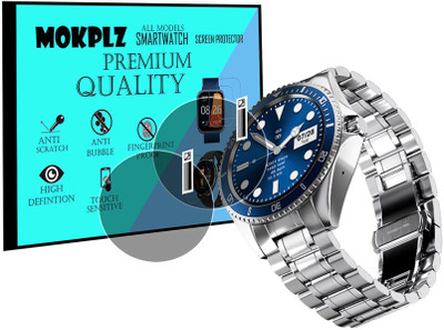 MOKPLZ Screen Guard for FIRE BOLTT QUANTUM SMARTWATCH(Pack of 2)