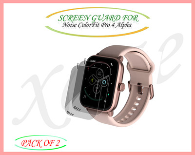 XAZE Screen Guard for Noise ColorFit Pro 4 Alpha Smartwatch(Pack of 2)