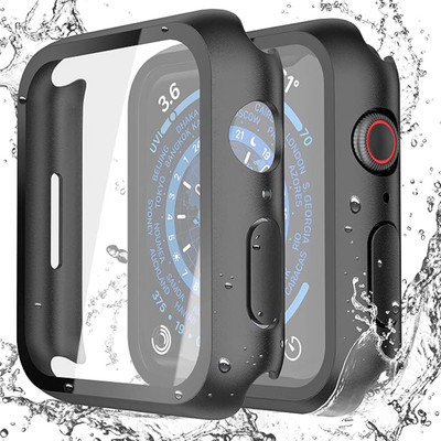SSE Screen Guard for Apple Watch Series 9 8 7 with Tempered Glass(Pack of 1)