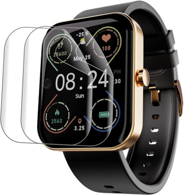 LIGHTWINGS Screen Guard for Fire- Boltt Hulk Smart Watch(Pack of 2)