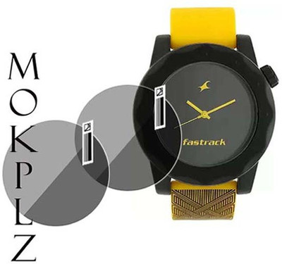 MOKPLZ Screen Guard for FASTRACK ANALOG NG38022PP06W BLACK DIAL(Pack of 2)
