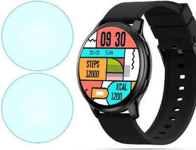 CUBES Screen Guard for Pebble Cosmos Luxe 2.0, 1.43 Inch | Soft and Flexible | Touch Sensitive | Unbreakable | Ultra Thin High Grade TPU Film (Not a Glass Tempered)(Pack of 2)