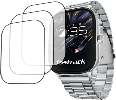 TWUAOP Screen Guard for FASTRACK RADIANT FX2 SMARTWATCH SCREEN GUARD(Pack of 3)