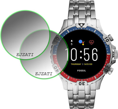 EJZATI Screen Guard for FOSSIL GARRETT HR SMARTWATCH(Pack of 2)