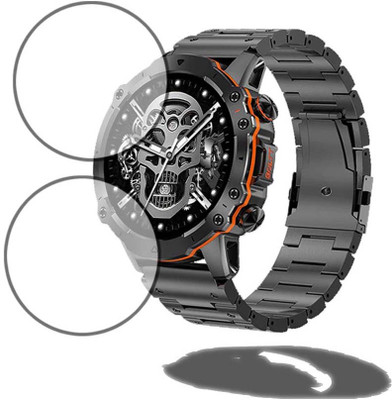MOKPLZ Screen Guard for FIRE BOLTT MARSHAL SMARTWATCH(Pack of 2)