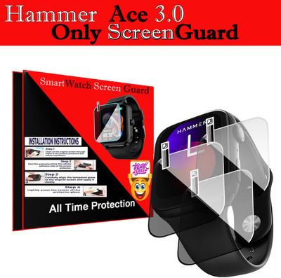 HIDEOUS Screen Guard for Hammer Pulse 3.0(Pack of 3)