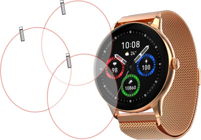 TWUAOP Screen Guard for FIRE BOLTT PHOENIX ULTRA(Pack of 3)