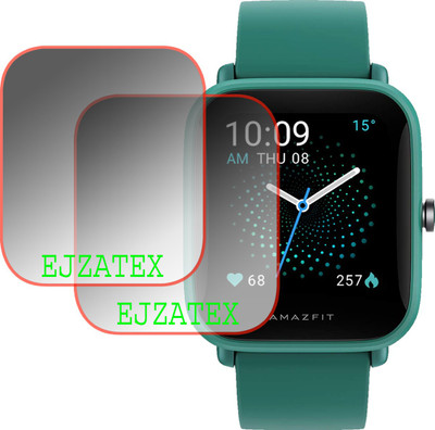 EJZATEX Screen Guard for AMAZFIT BIP U PRO SMARTWATCH(Pack of 2)