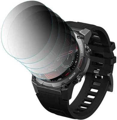 ZIDZEE Screen Guard for ZEBLAZE VIBE 7 PRO WATCH TEMPERED GLASS(PACK OF 5)(Pack of 5)