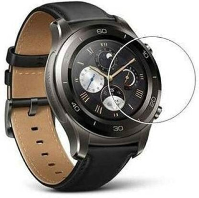 CUBES Screen Guard for Huawei Watch 2 4G | 1.2 Inch | Soft and Flexible | Touch Sensitive | Unbreakable | Ultra Thin| Edge To Edge TPU Film ( Not a Tempered Glass )(Pack of 2)