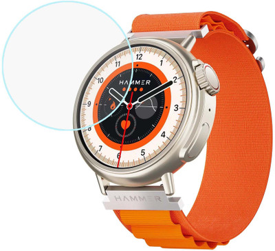 MOKPLZ Screen Guard for HAMMER ACTIVE3.0 SMARTWATCH(Pack of 1)